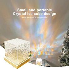 The Aurora Flame Crystal Lamp